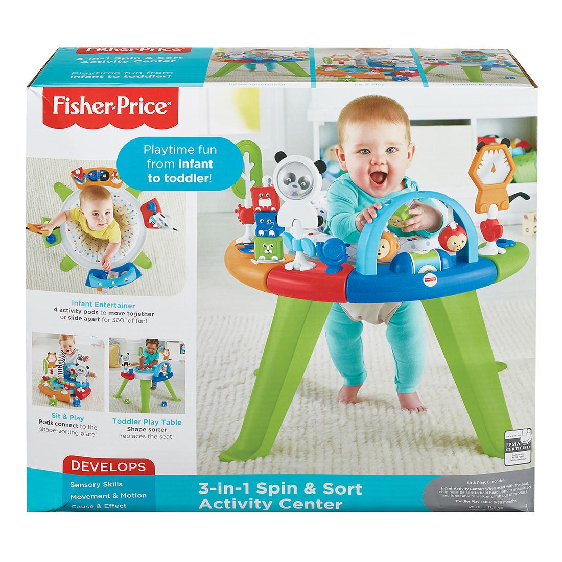 fisher price baby walker and activity centre