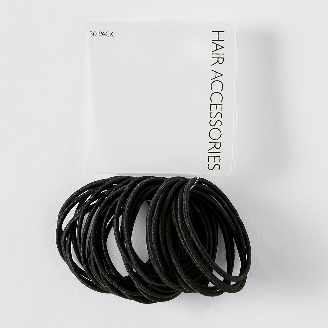 30 Pack Super Thin Hair Ties Target Australia