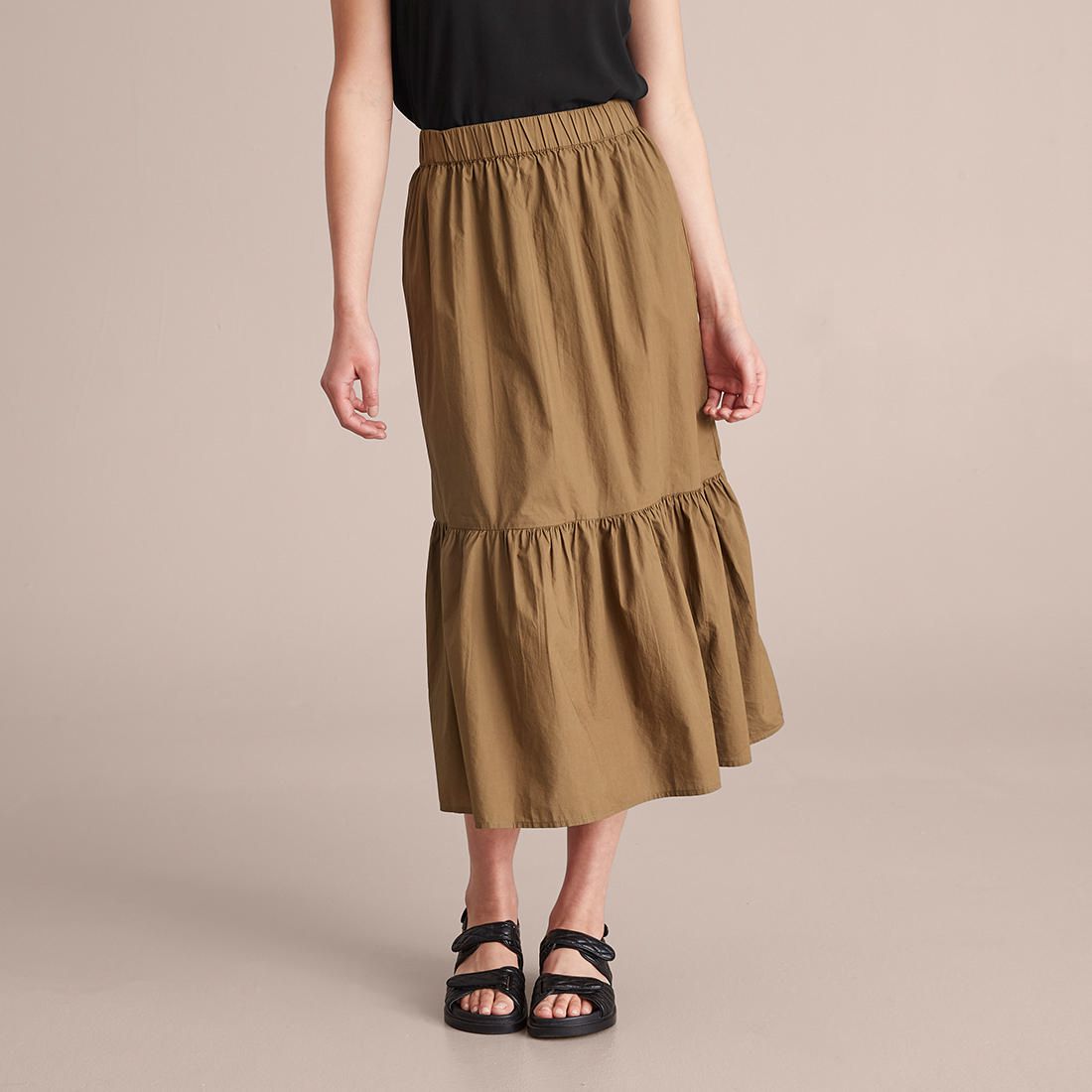 maternity midi pencil skirt