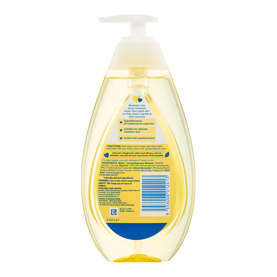 johnson's baby top to toe bath & shampoo