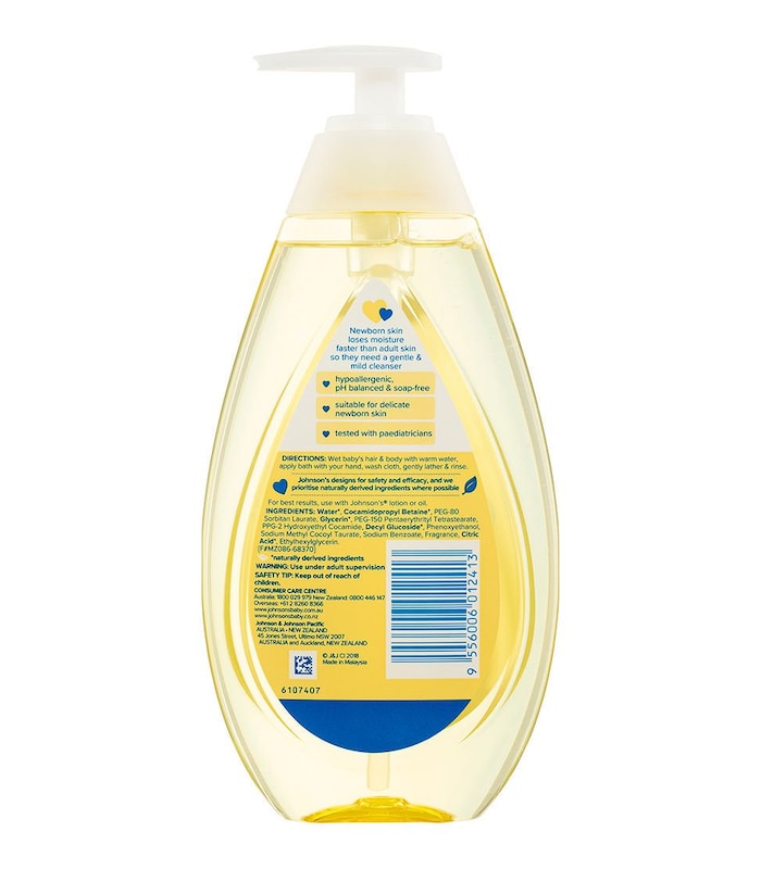 Johnson S Baby Top To Toe Baby Wash 500ml Target Australia