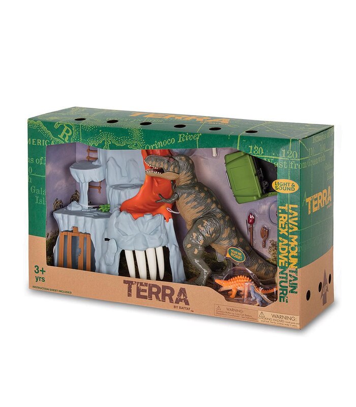 Terra Lava Mountain, T. Rex Adventure Electronic Playset | Target Australia Terra Lava Mountain, T. Rex Adventure Electronic Playset | Target Australia