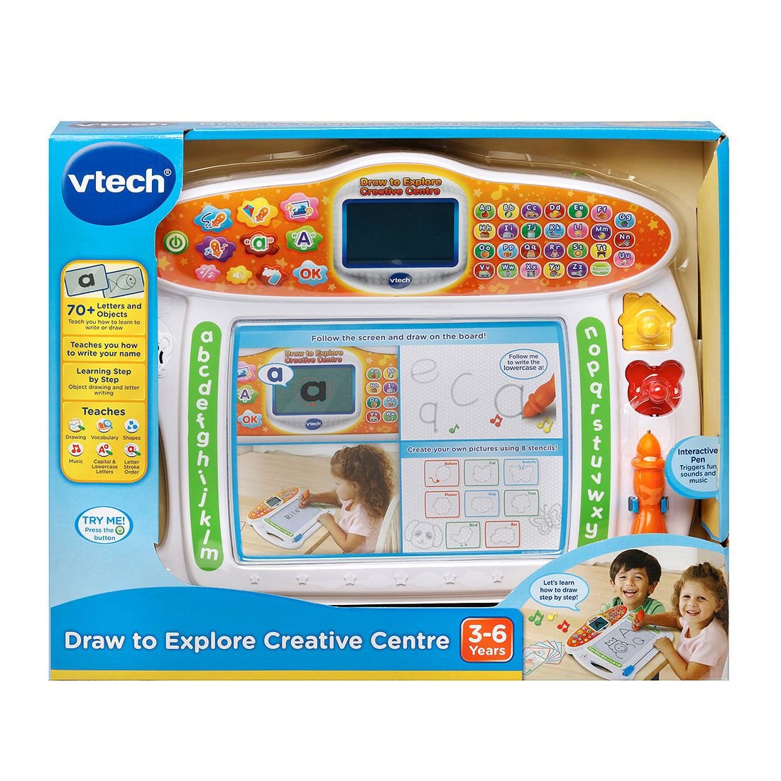 vtech draw to explore creative centre kmart