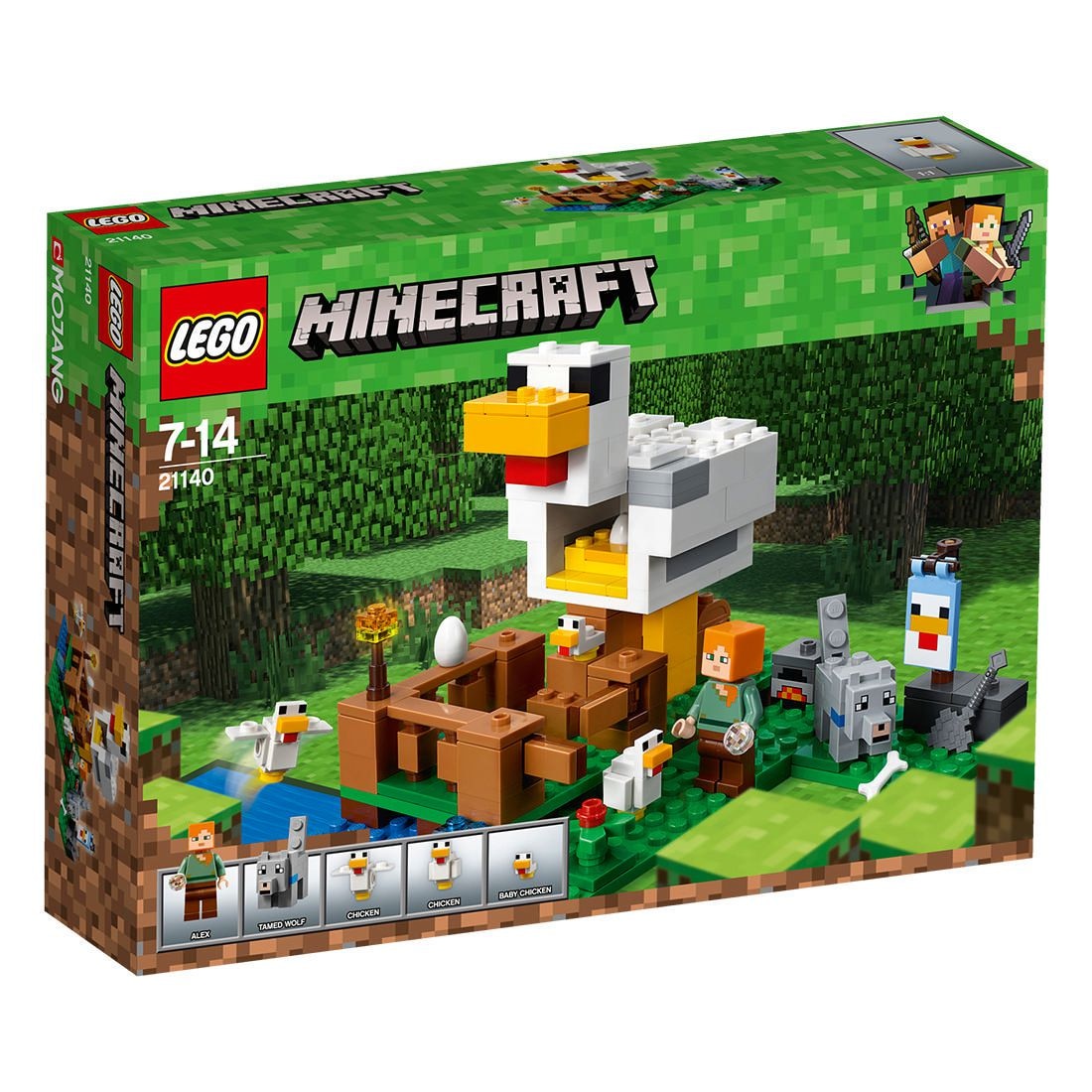 Lego Minecraft The Chicken Coop 21140