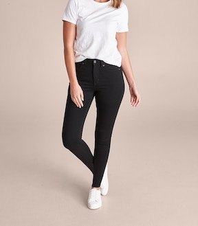 Shape Your Body Skinny High Rise Ankle Length Denim Jeans