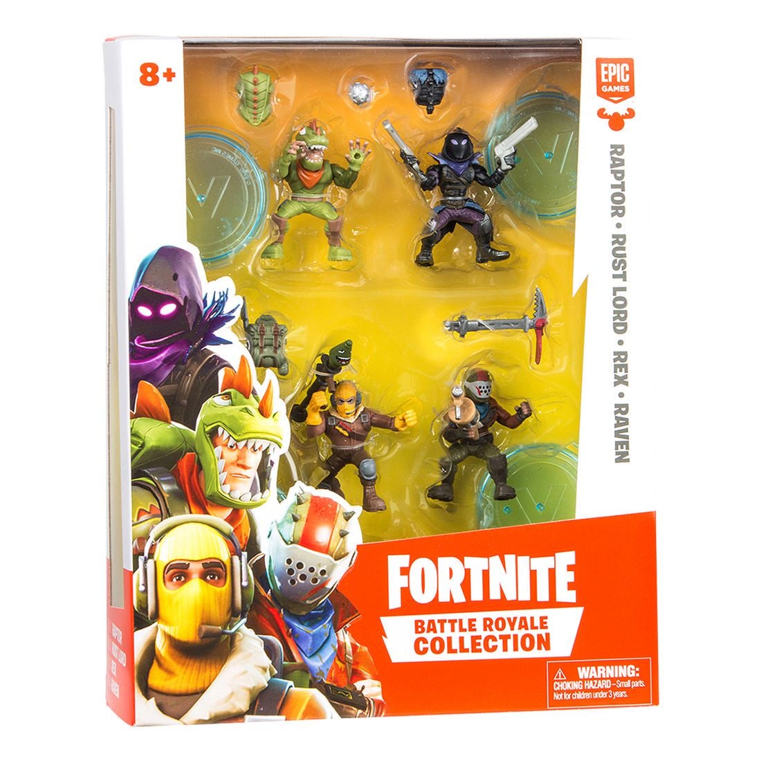 fortnite battle royal squad figure pack fortnite battle royal squad figure pack - fortnite bathroom accessories