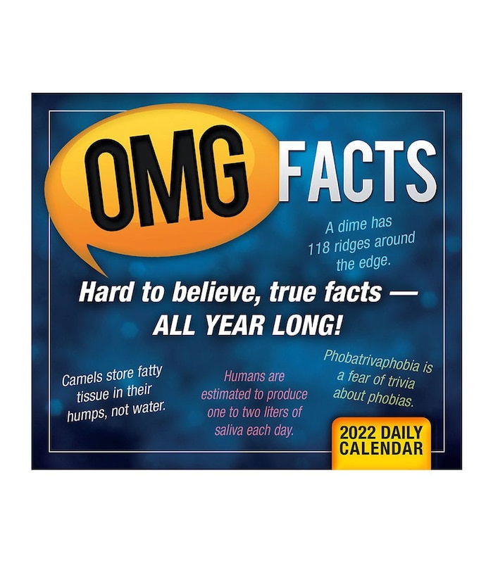 Omg Facts 2022 Boxed Daily Calendar | Target Australia