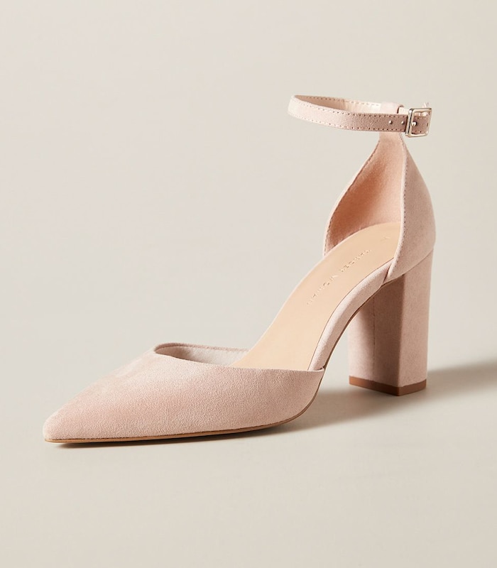 office blush heels