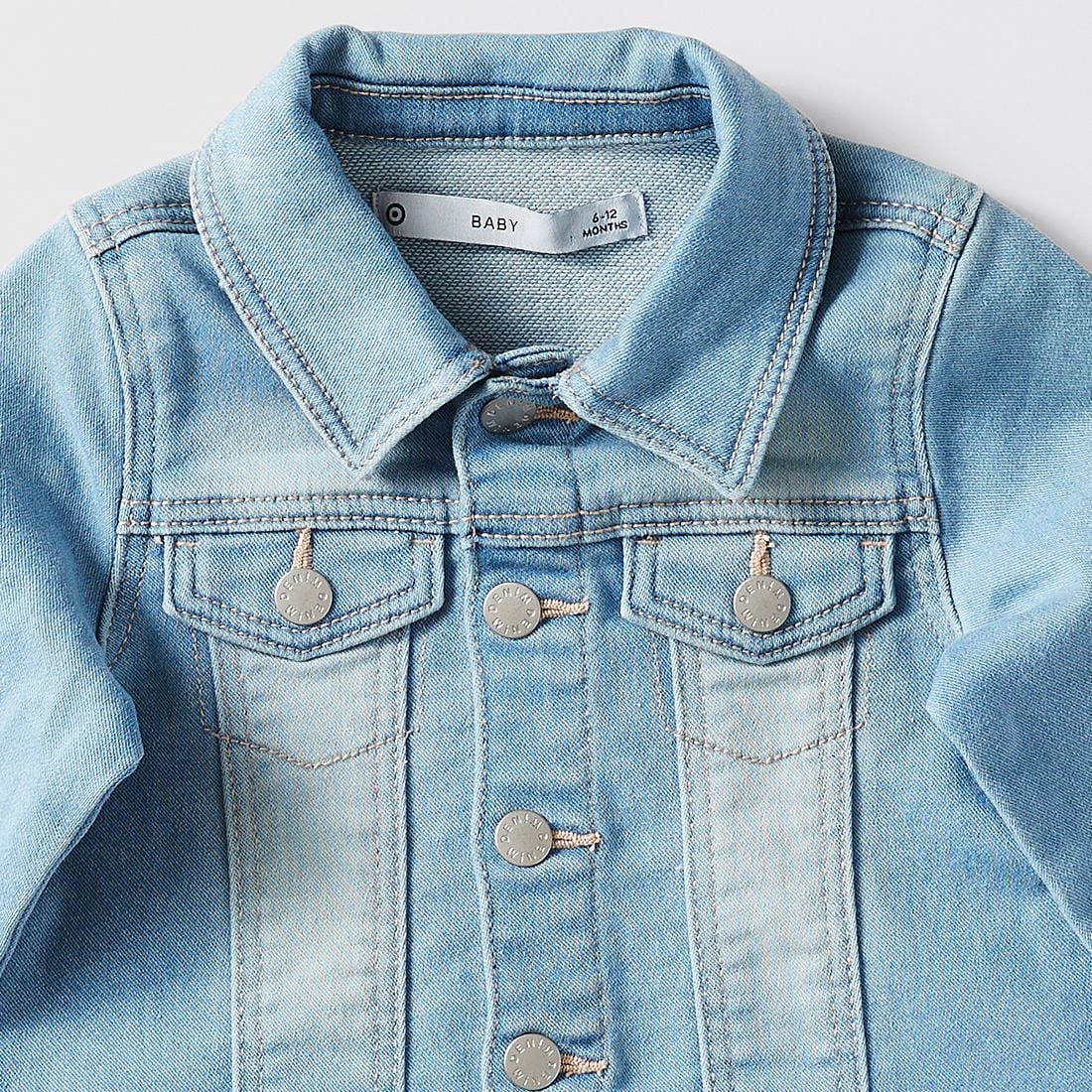 target baby denim jacket