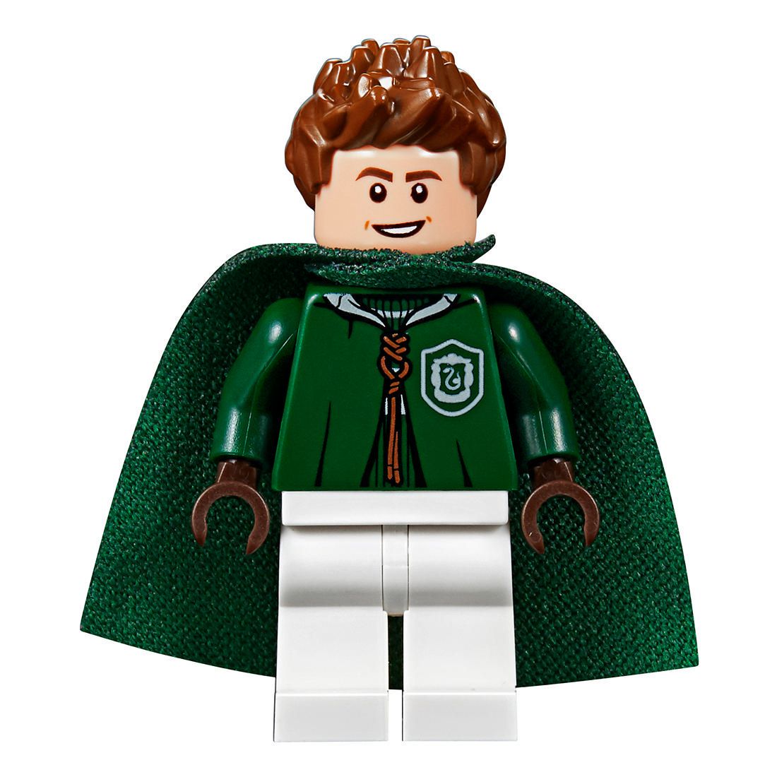 lego harry potter quidditch stands slytherin crest