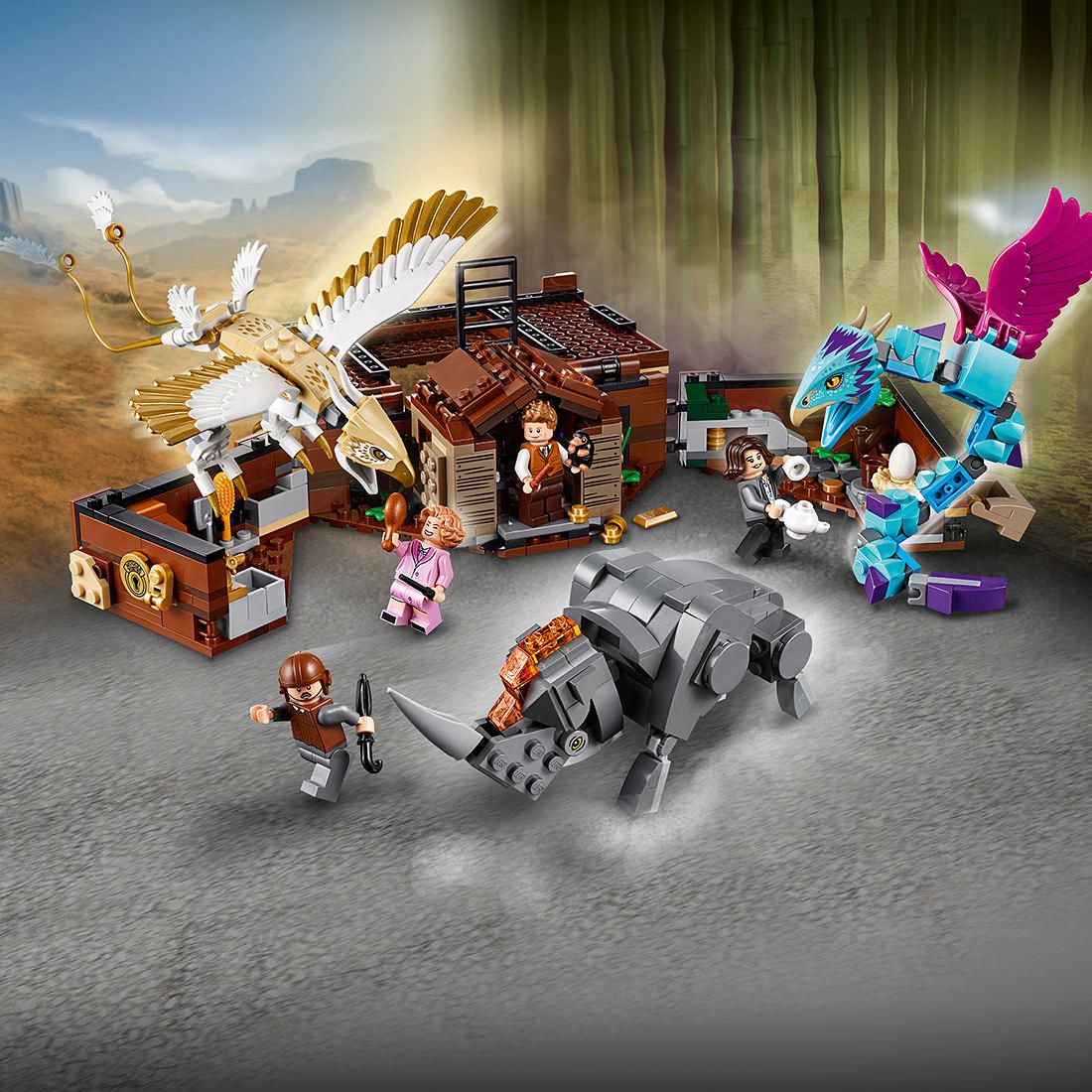fantastic beasts lego kmart
