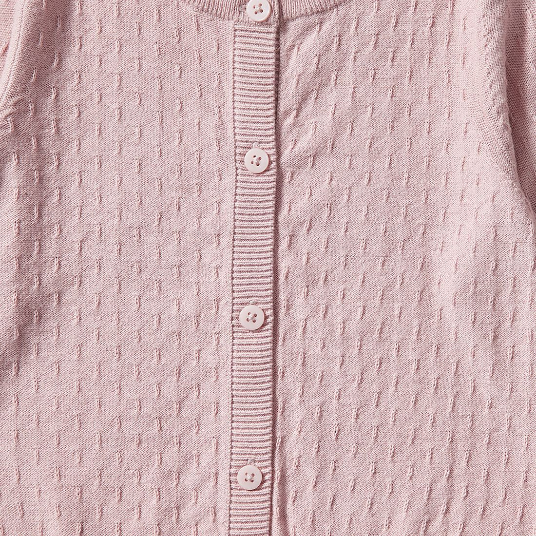 next pointelle cardigan