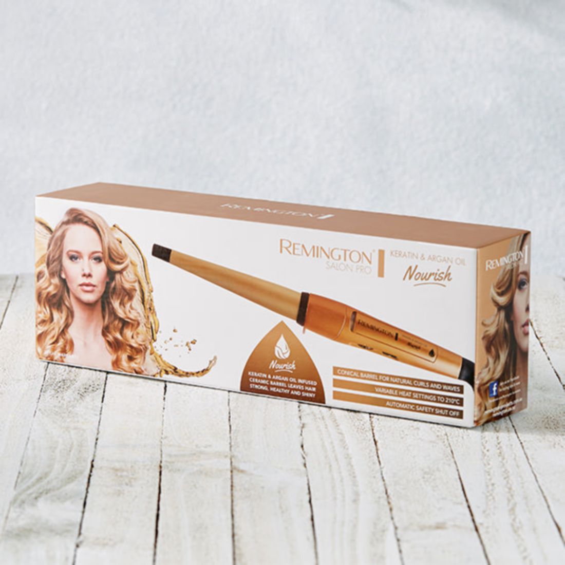 keratin curling wand