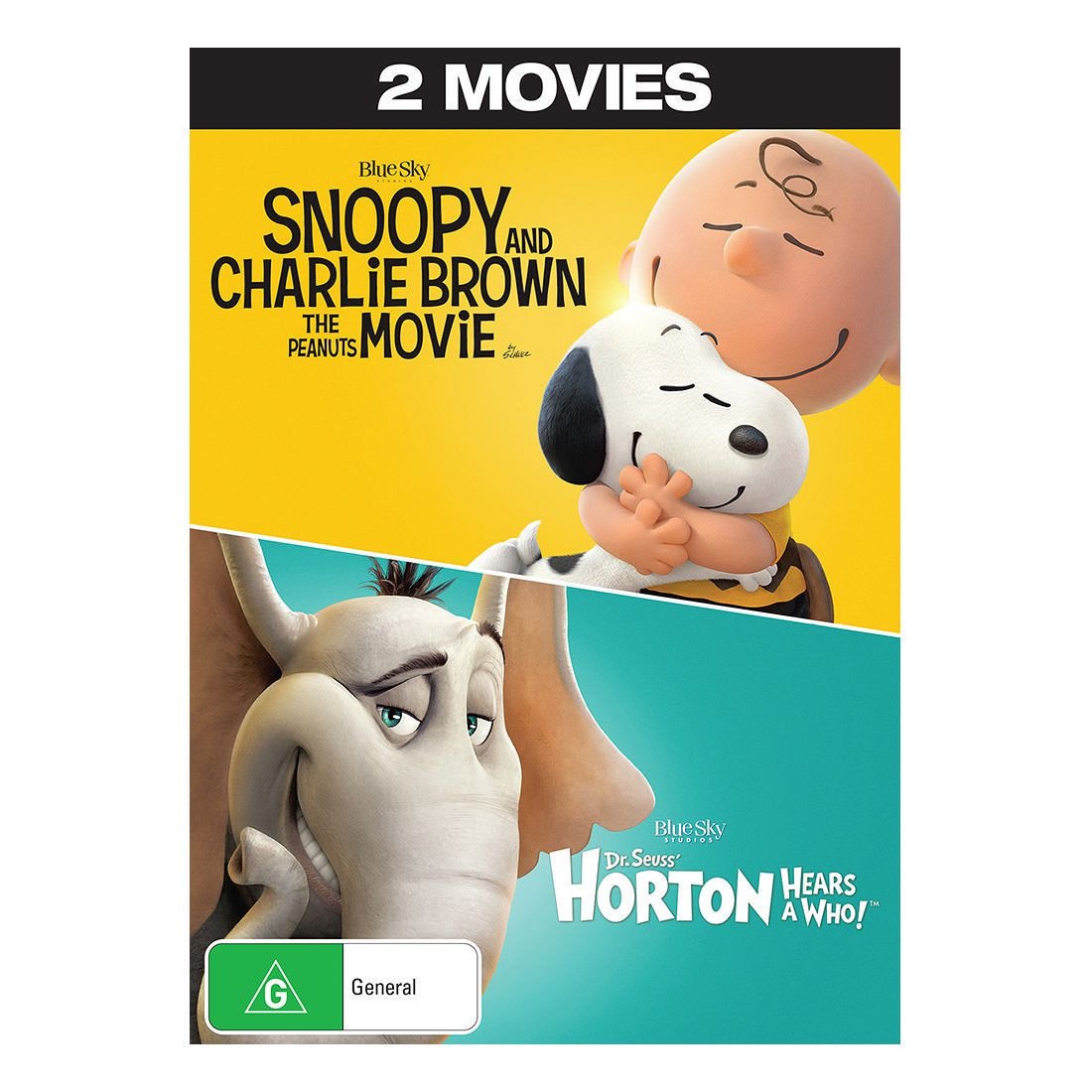 Dr Seuss Horton Hears A Who And B B Snoopy And Charlie Brown The Peanuts Movie 2 Movie Collection Dvd Target Australia
