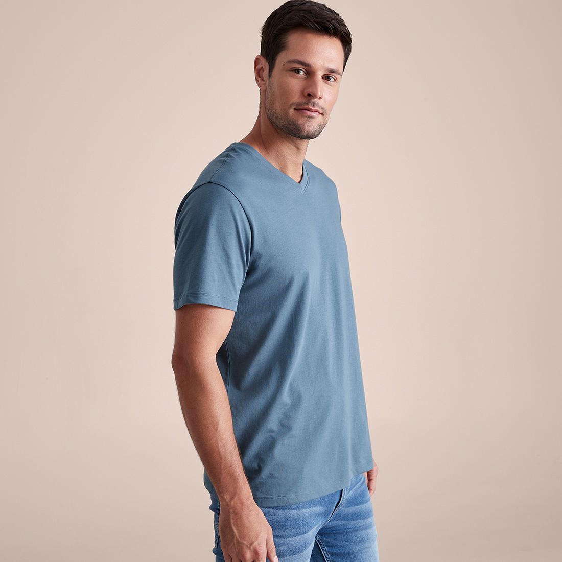 Organic Cotton V-Neck T-Shirt | Target 
