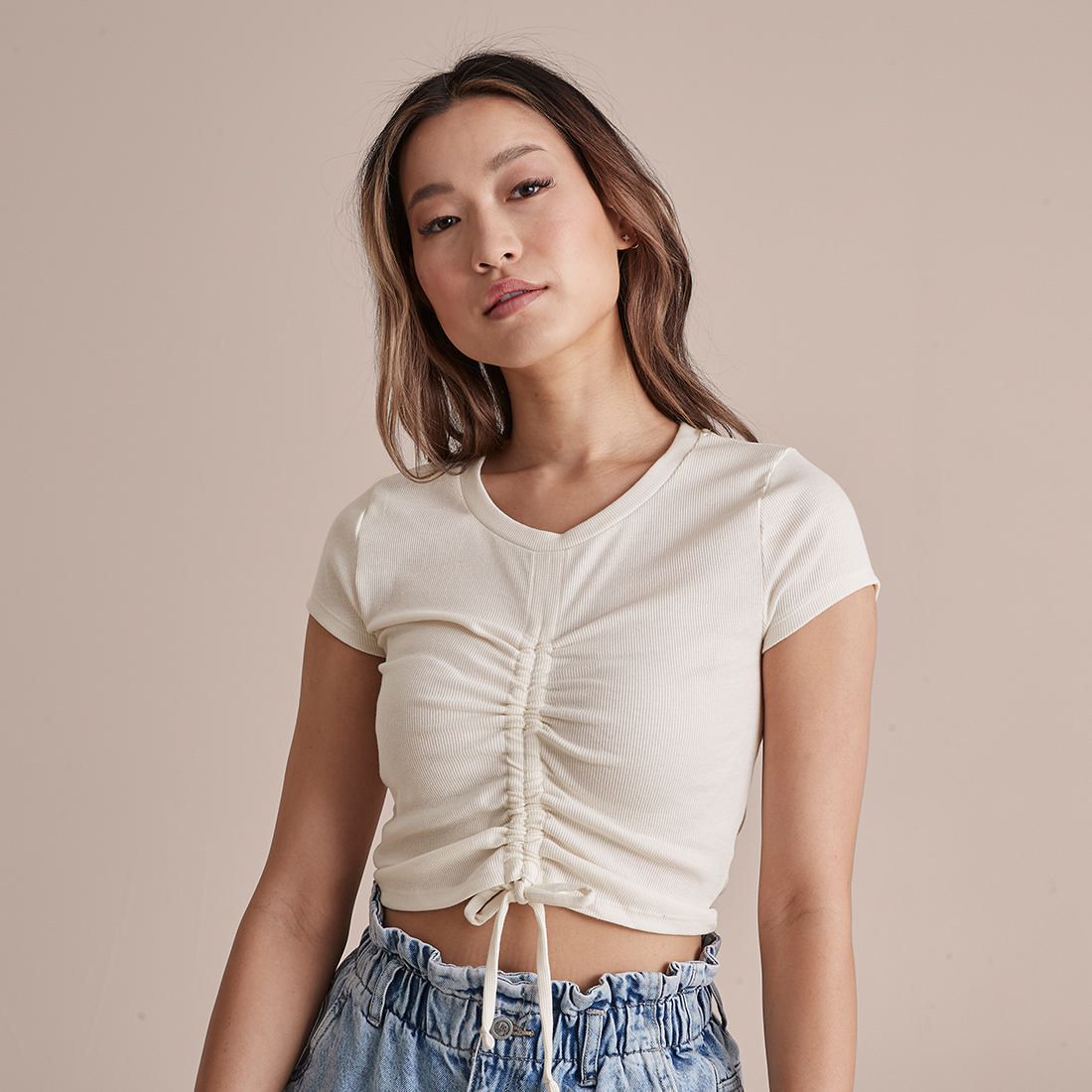 Lily Loves Ruched Front Top | Target 