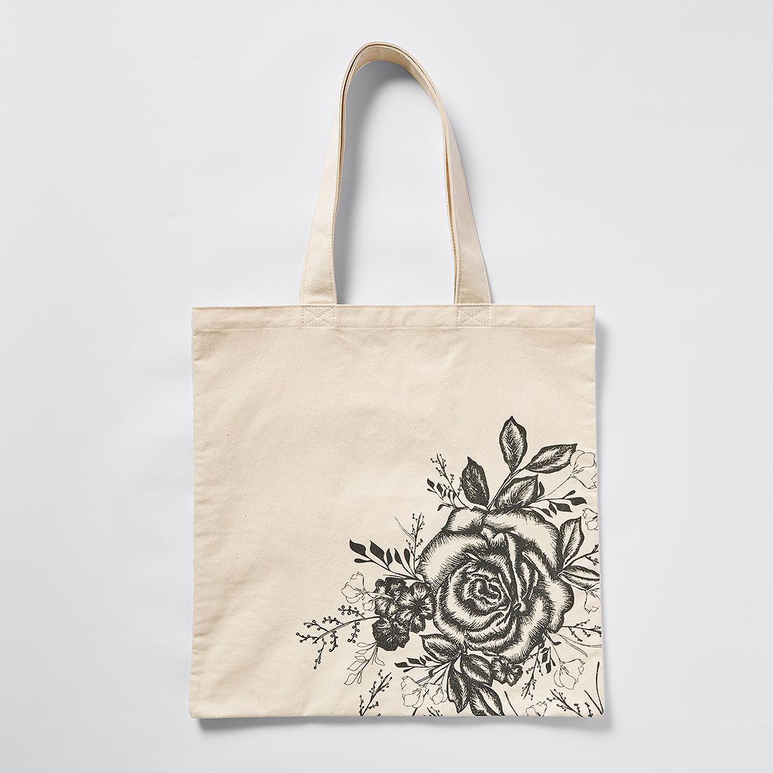 calico tote bag