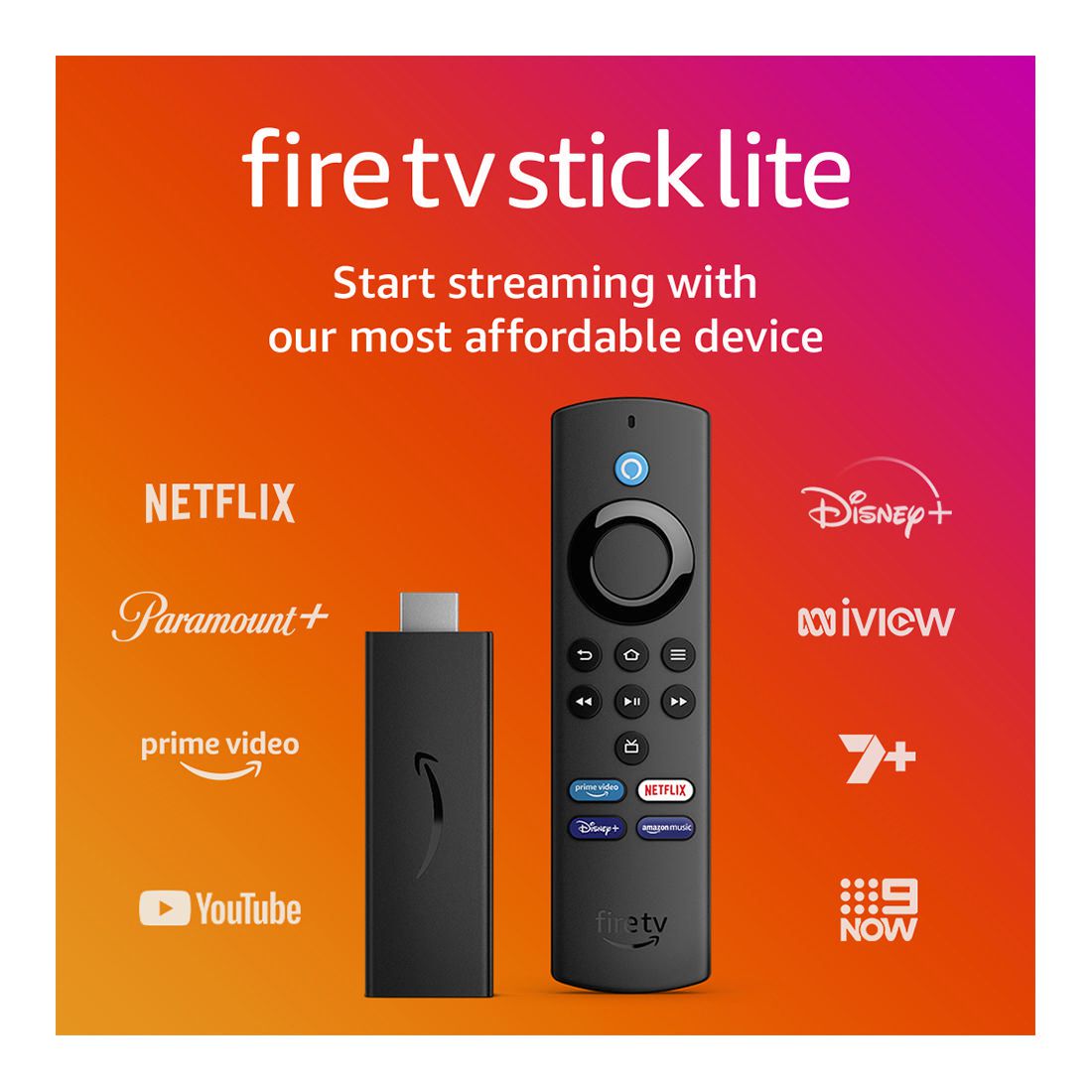 Amazon Fire TV Stick Lite with latest Alexa Voice Remote Lite (no TV  controls) | Target Australia