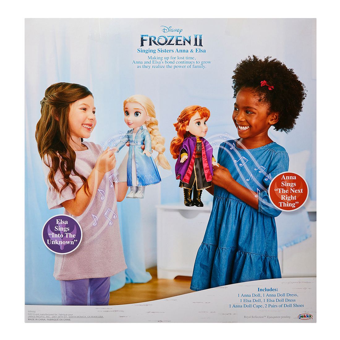 frozen singing sister dolls