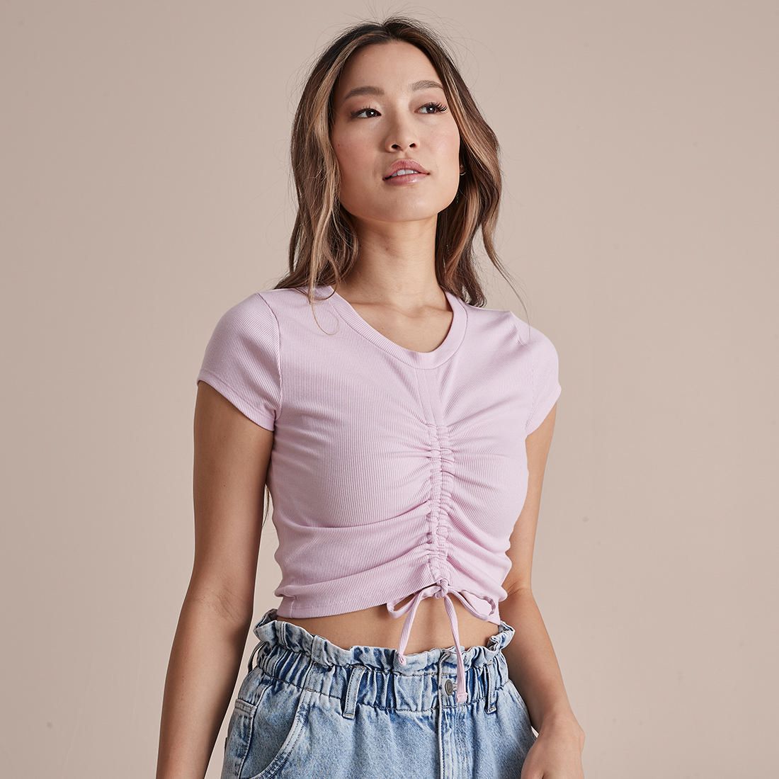 Lily Loves Ruched Front Top | Target 