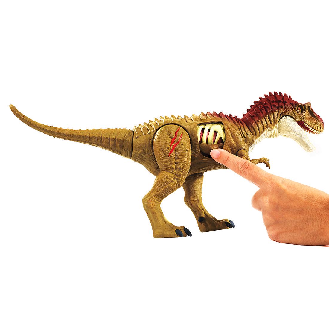jurassic world mattel albertosaurus