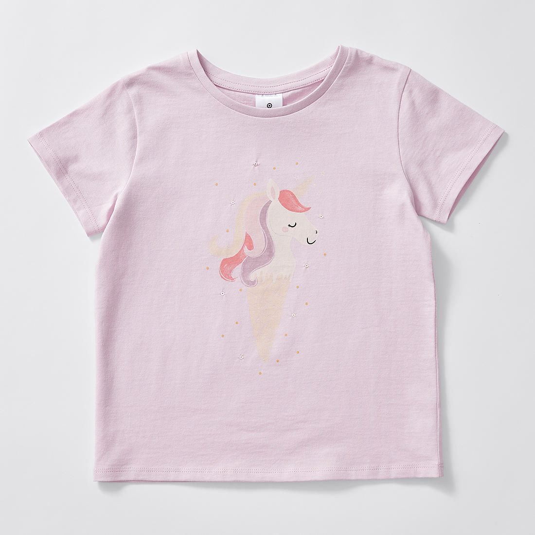 Unicorn Ice-Cream Print T-shirt 