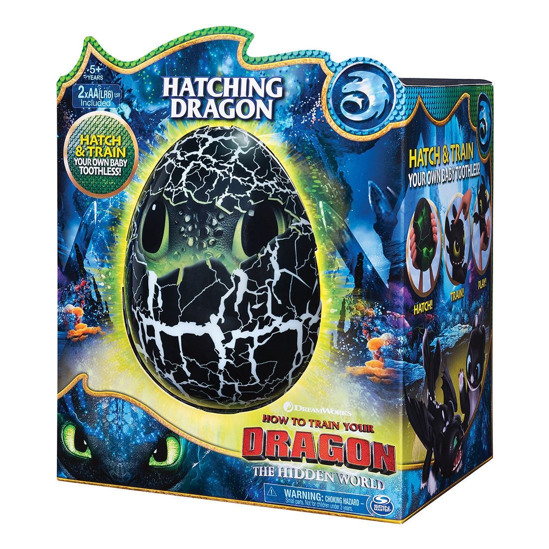 How To Train Your Dragon The Hidden World Hatch Train Baby Toothless