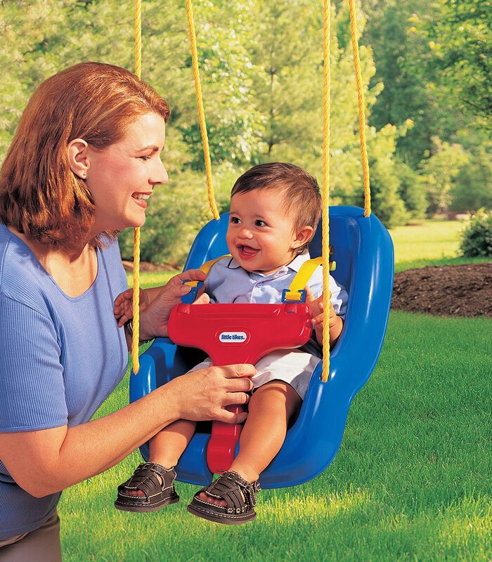 Little Tikes 2 In 1 Snug N Secure Swing Blue Target Australia