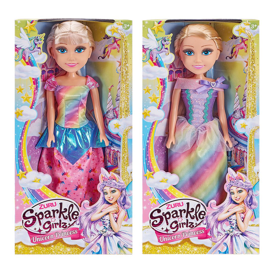 sparkle girlz feed me doll