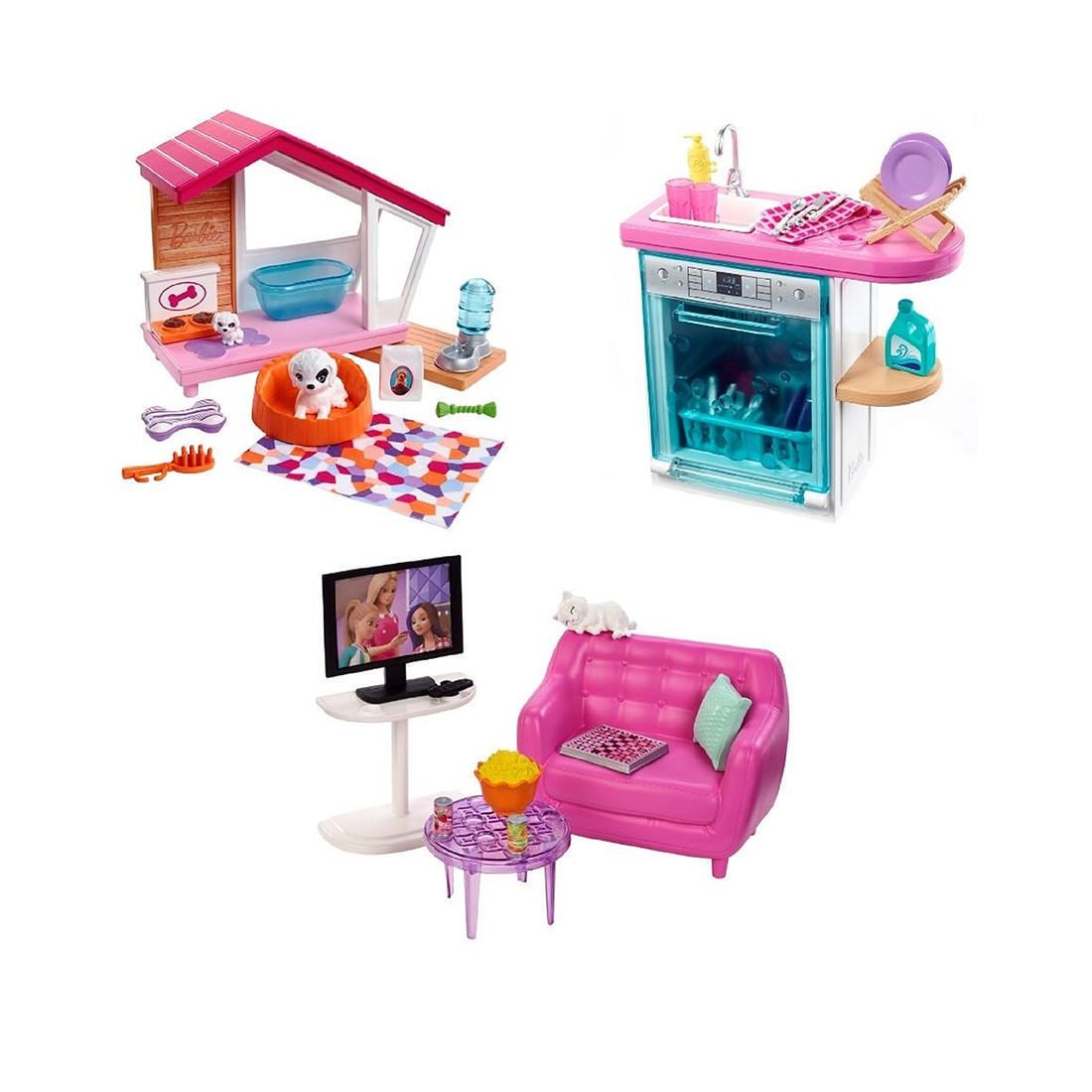 barbie house furniture & accessories