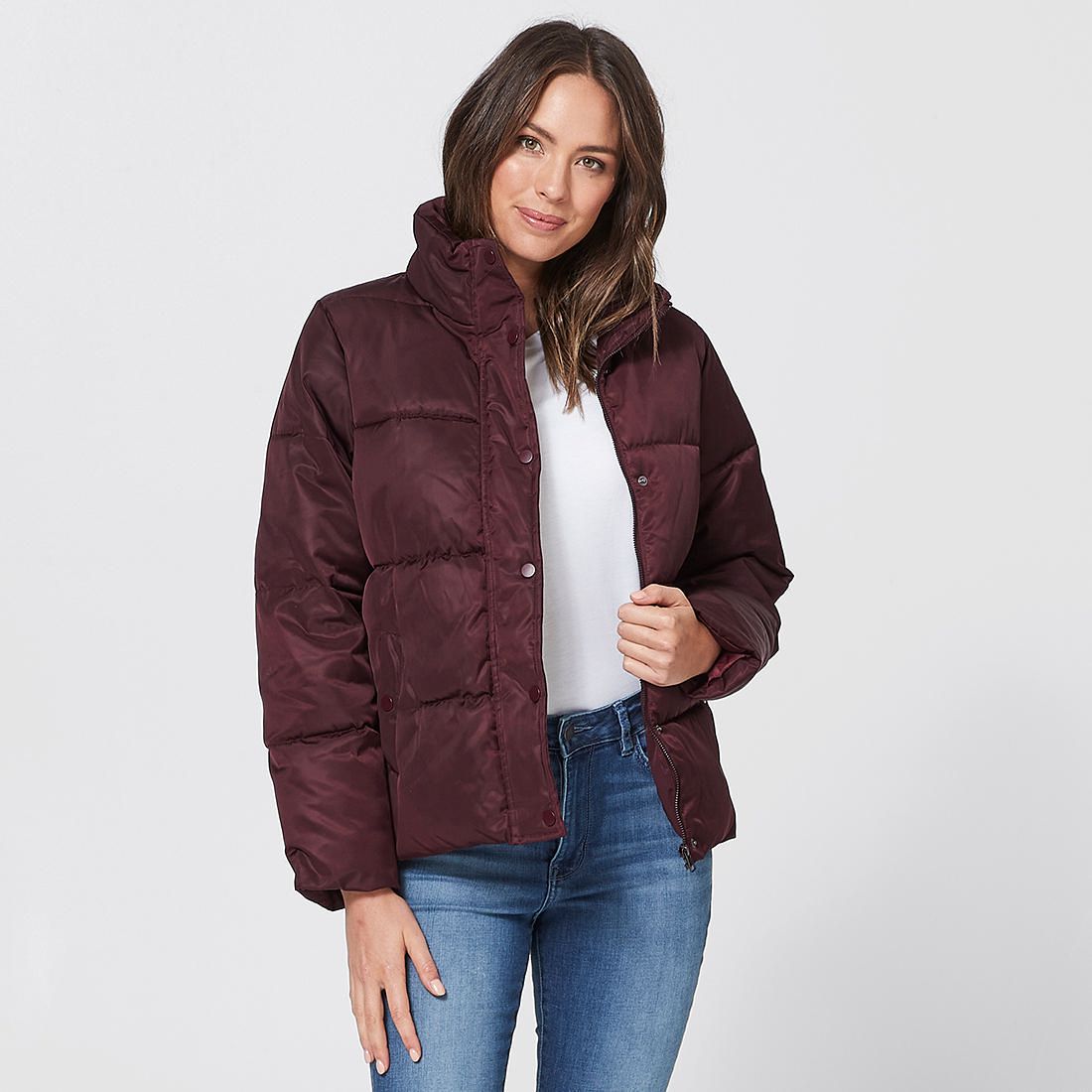 puffer jacket women target