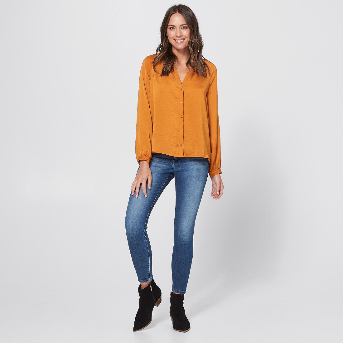 target burnt orange dress