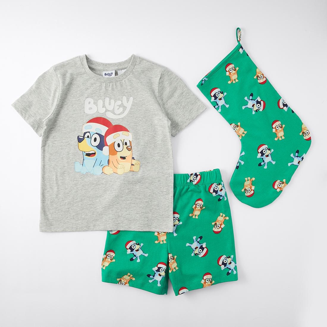 Bluey Christmas 3 Piece Pyjama Set Sizes 1 8 Target Australia