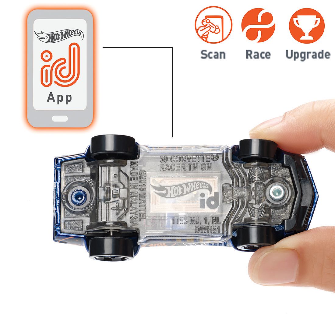 hot wheels 69 corvette tm gm