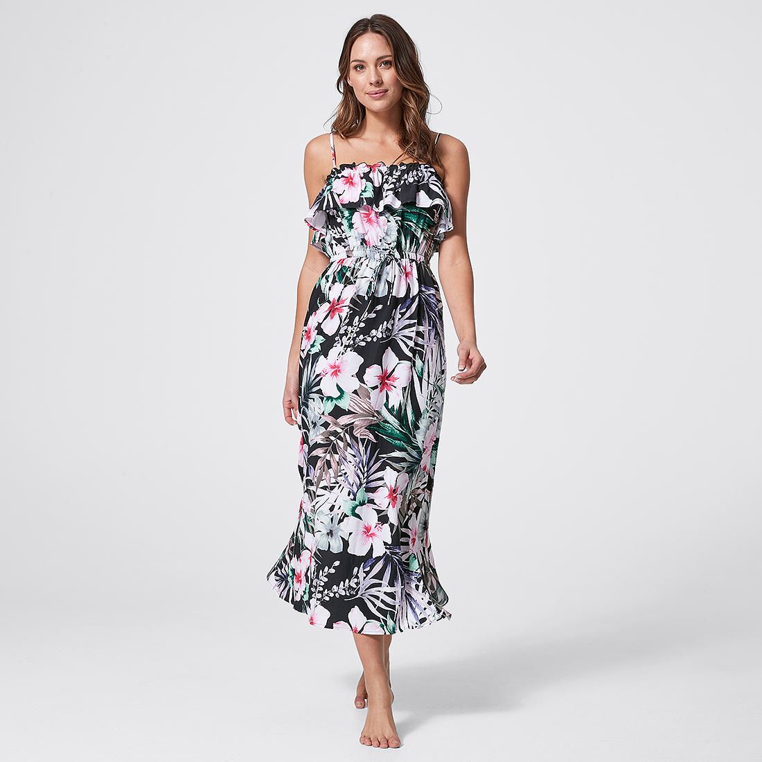 maxi swim dress