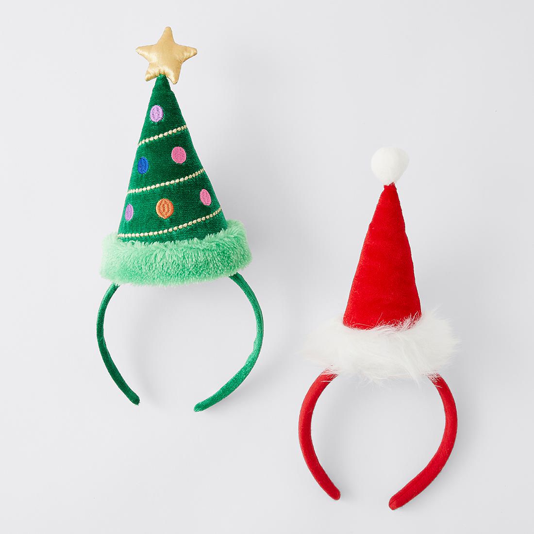 christmas tree santa hat