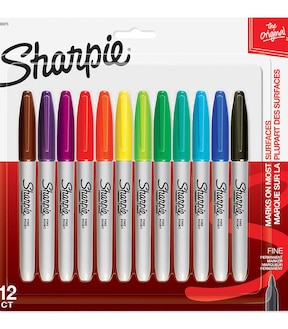 Sharpie Fine Point Fashion Permanent Markers - 12 Pack