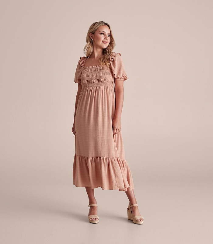 Dannii Minogue Petites Square Neck Dress | Target Australia
