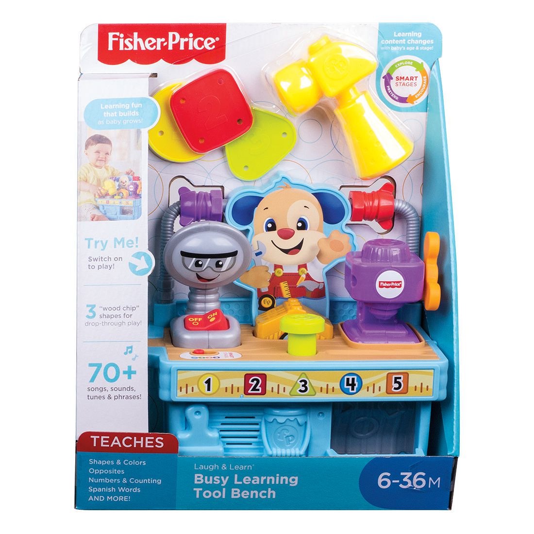 Fisher Price Laugh Learn Busy Learning Tool Bench Target Australia