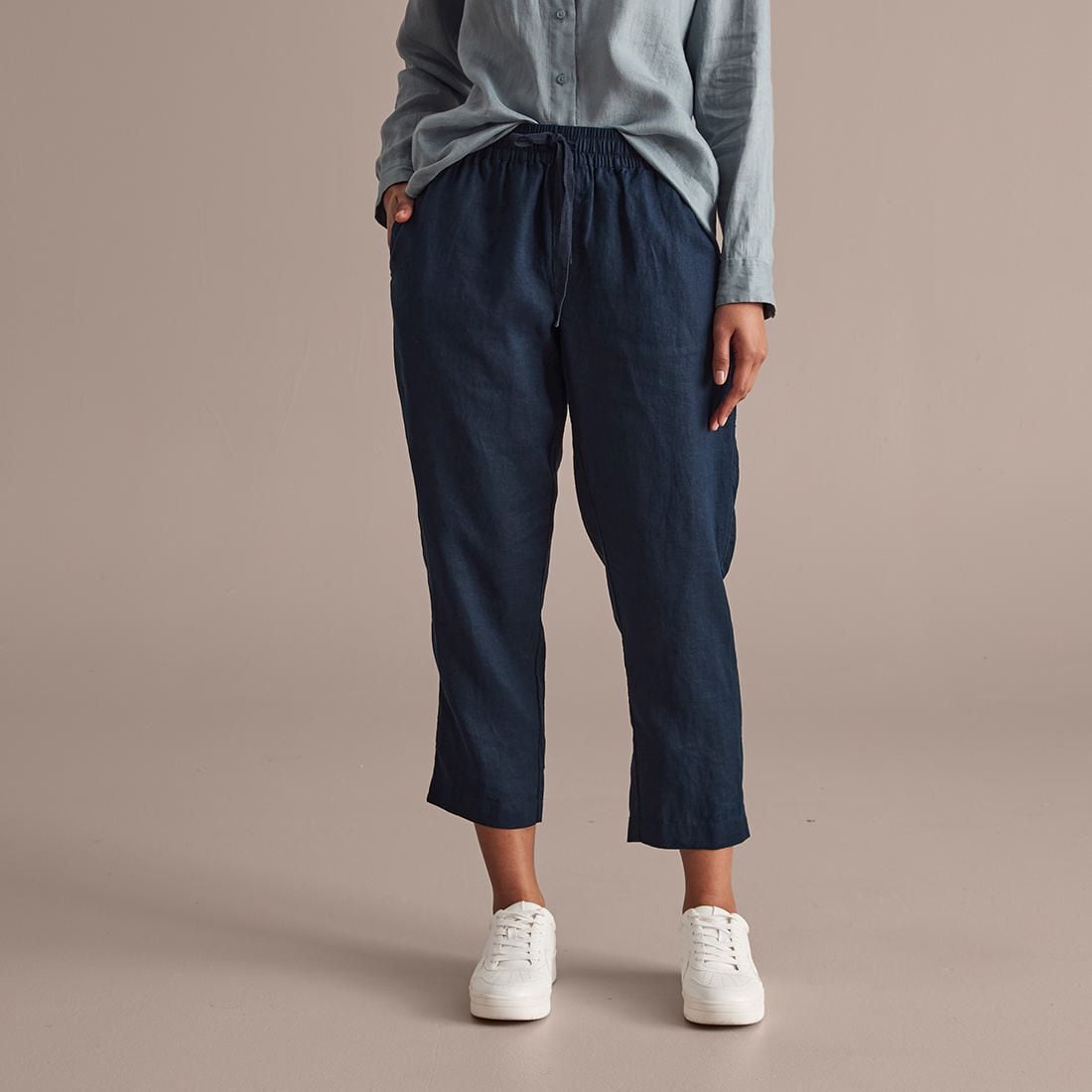 European Linen Jogger Pants | Target Australia
