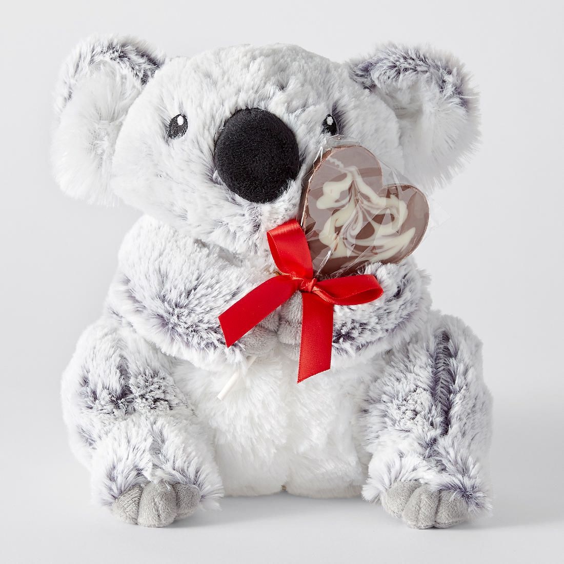 The Fabulous Food Company Plush Koala Belgian Chocolate Heart