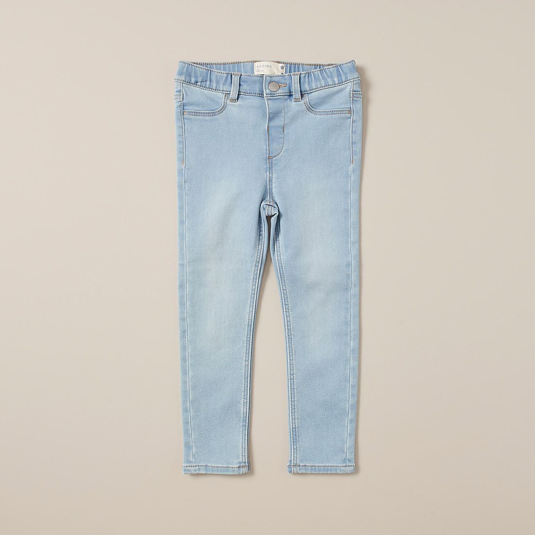 Ella Wonder Denim Jeggings - Light Wash 
