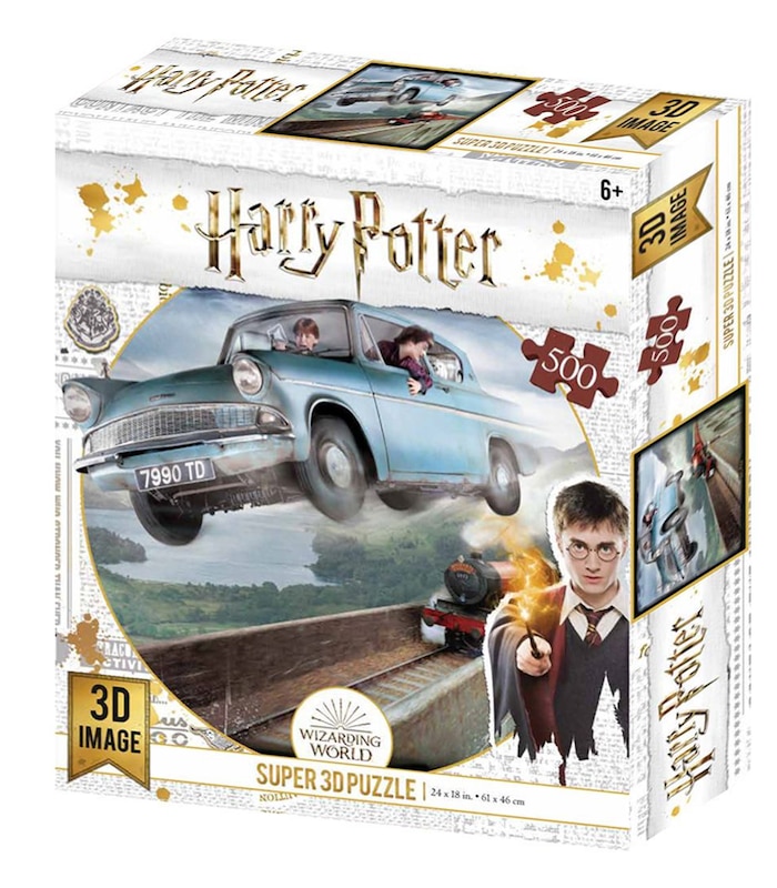Harry Potter 500 Piece 3d Jigsaw Puzzle Assorted Target Australia