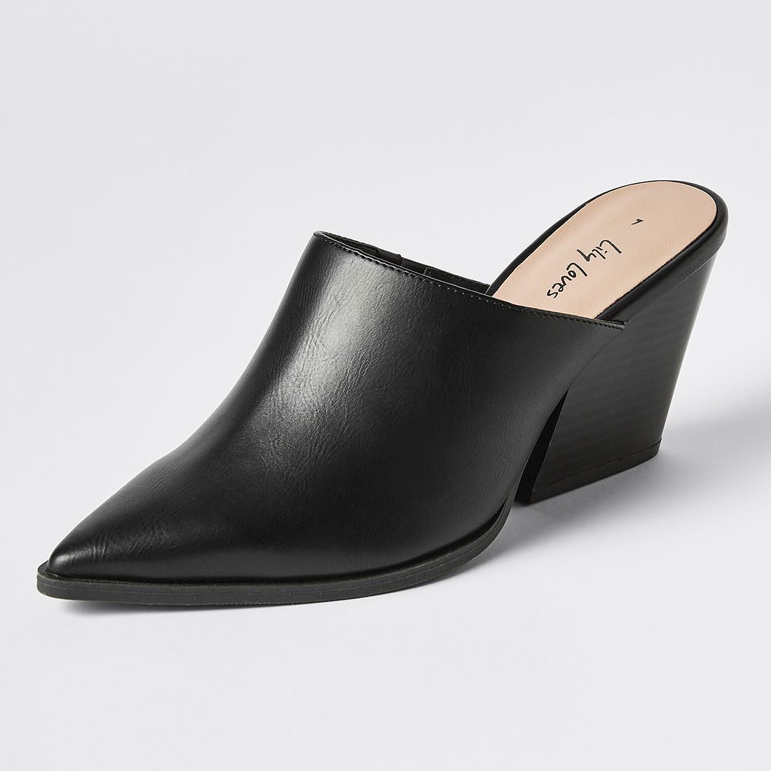 target black mules