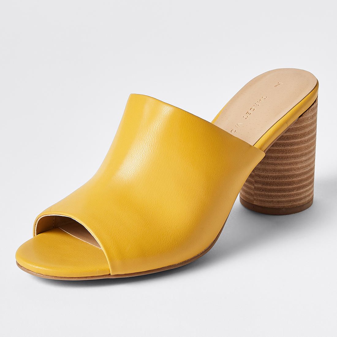 target yellow mules