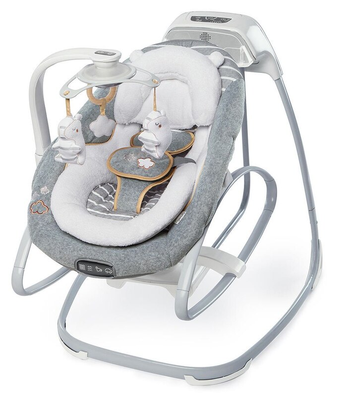 Ingenuity Boutique Collection Smartsize Gliding Swing Rocker Bella Teddy Target Australia