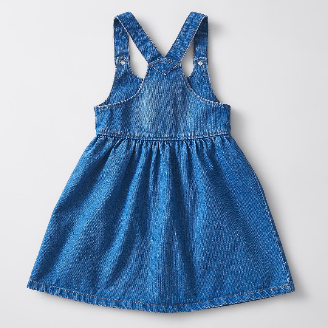 denim utility dress