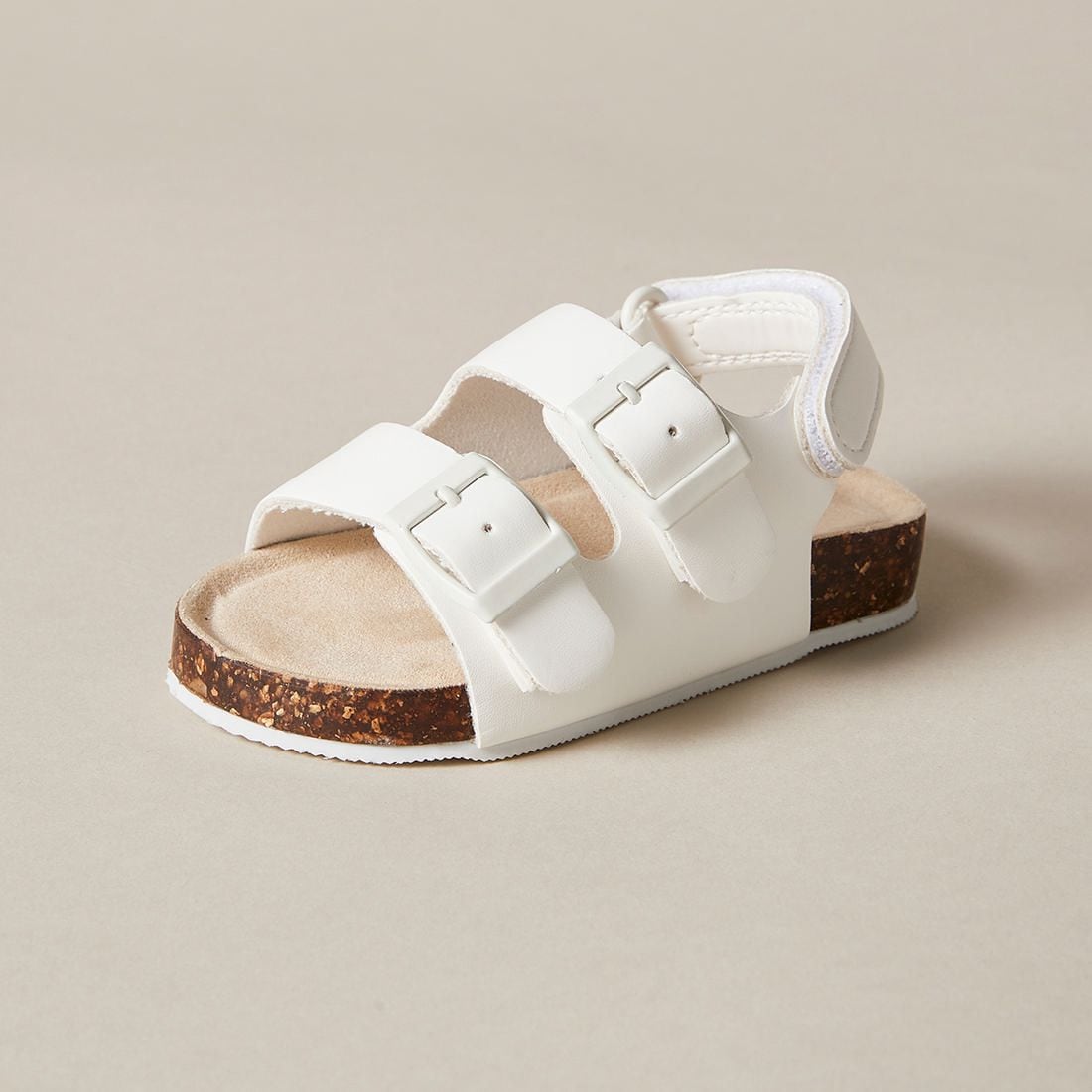 kids double buckle sandals