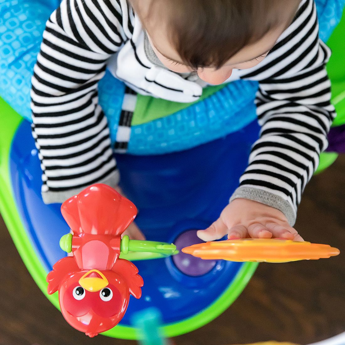 baby einstein neighborhood friends activity jumper age