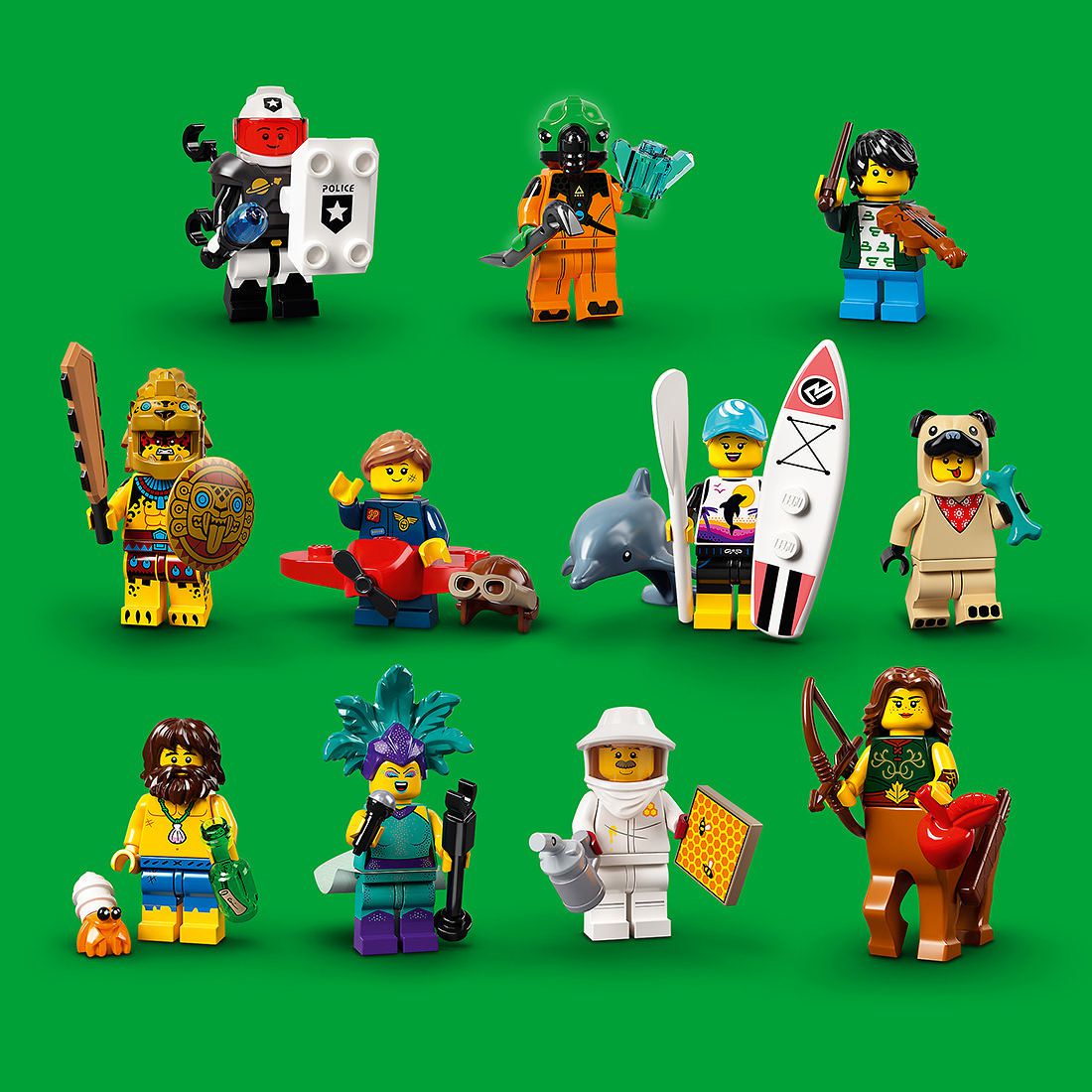 kmart mini figure display